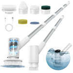Load image into Gallery viewer, Airrobo BC200 Electric Spin Scrubber - Cordless Cleaning Brush with Power Shower Scrubber & Extension Handle, 4 Heads Electronics Cleaning Brush