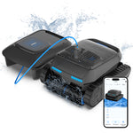 Load image into Gallery viewer, AIRROBO Pool Robot Cleaner 4in1 Omni CP400, Robot Pool Cleaner above Ground Pool and Inground Pool,with Pool Skimmer Robot