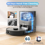 Load image into Gallery viewer, AIRROBO L40+ Robot Vacuum Cleaner and Mop Combo - 75-Day Self-Empty Bin, 240 Min Runtime, App and Voice Control