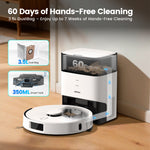 Load image into Gallery viewer, AIRROBO L60+ Self-Empty Robot Vacuum and Mop Cleaner with Ultrasonic Carpet Detection,12,000Pa Suction,Laser Obstacle Avoidance,300min Long Runtime