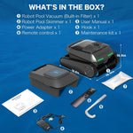 Load image into Gallery viewer, AIRROBO Pool Robot Cleaner 4in1 Omni CP400, Robot Pool Cleaner above Ground Pool and Inground Pool,with Pool Skimmer Robot
