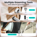Load image into Gallery viewer, AIRROBO Dog Grooming Kit, 7 Grooming Tools, Pet Grooming Vacuum, Dog Clippers Kit, Low noise, PG80PLUS