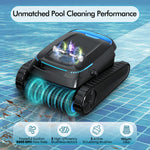 Load image into Gallery viewer, BOTLIFE PC10 Cordless Pool Robot Vacuum for Inground Pools, 5000 GPH Powerful Suction Robotic Pool Cleaner, Wall Climbing & Waterline Scrubbing, 120 Mins Runtime, Smart Navigation for Floor/Wall/Waterline