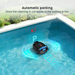 Load image into Gallery viewer, AIRROBO CP02 official refurbished cordless pool vacuum automatically parking at the pool edge when cleaning is complete or battery is low
