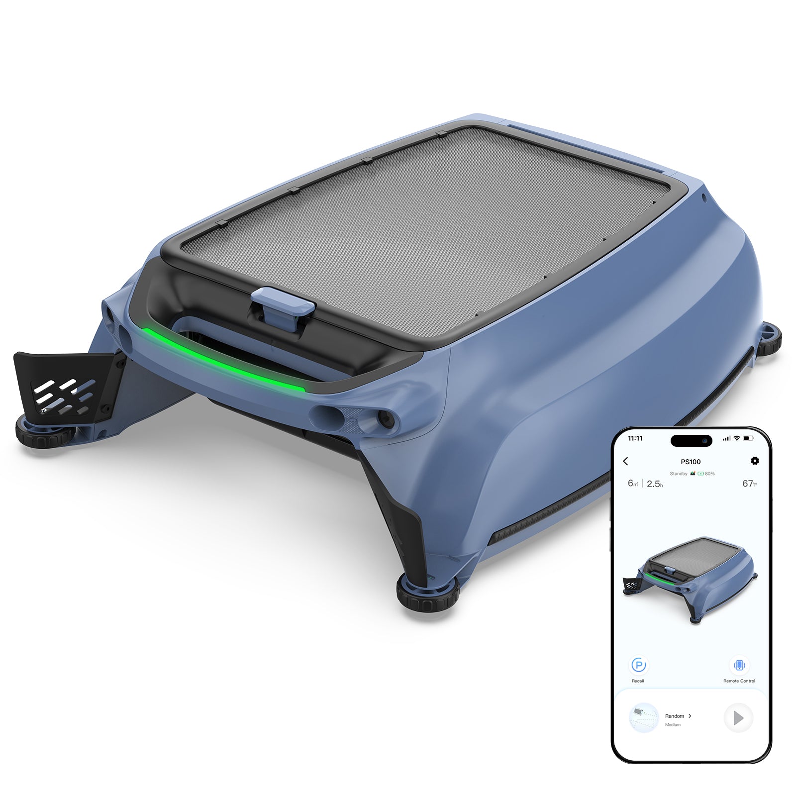 AIRROBO SP200 Cordless Robotic Pool Cleaner with App Control