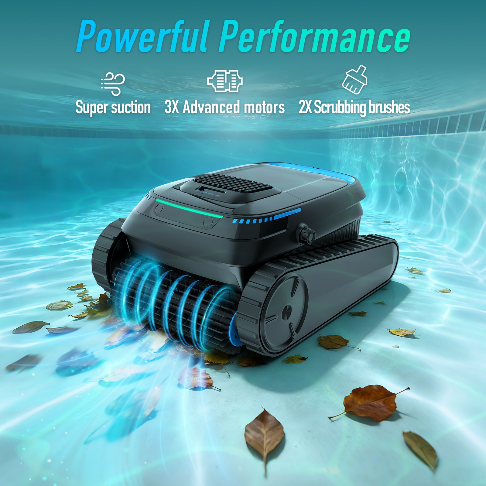 AIRROBO CP20 Cordless Wall-Climbing Robotic Pool Vacuum