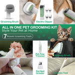 Load image into Gallery viewer, AIRROBO PG50 Plus | 7 in 1 Pet Grooming Kit with Vacuum | Pet Vacuum Groomer
