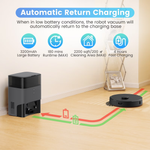 Load image into Gallery viewer, AIRROBO Robot Vacuum and Mop Combo T20 with 60 Days Self-Empty Station Voice Control Home Mapping
