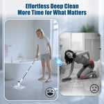 Load image into Gallery viewer, Airrobo BC200 Electric Spin Scrubber - Cordless Cleaning Brush with Power Shower Scrubber &amp; Extension Handle, 4 Heads Electronics Cleaning Brush
