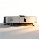 Load image into Gallery viewer, AIRROBO L60+ front view with LDS lidar sensor and sleek white design

