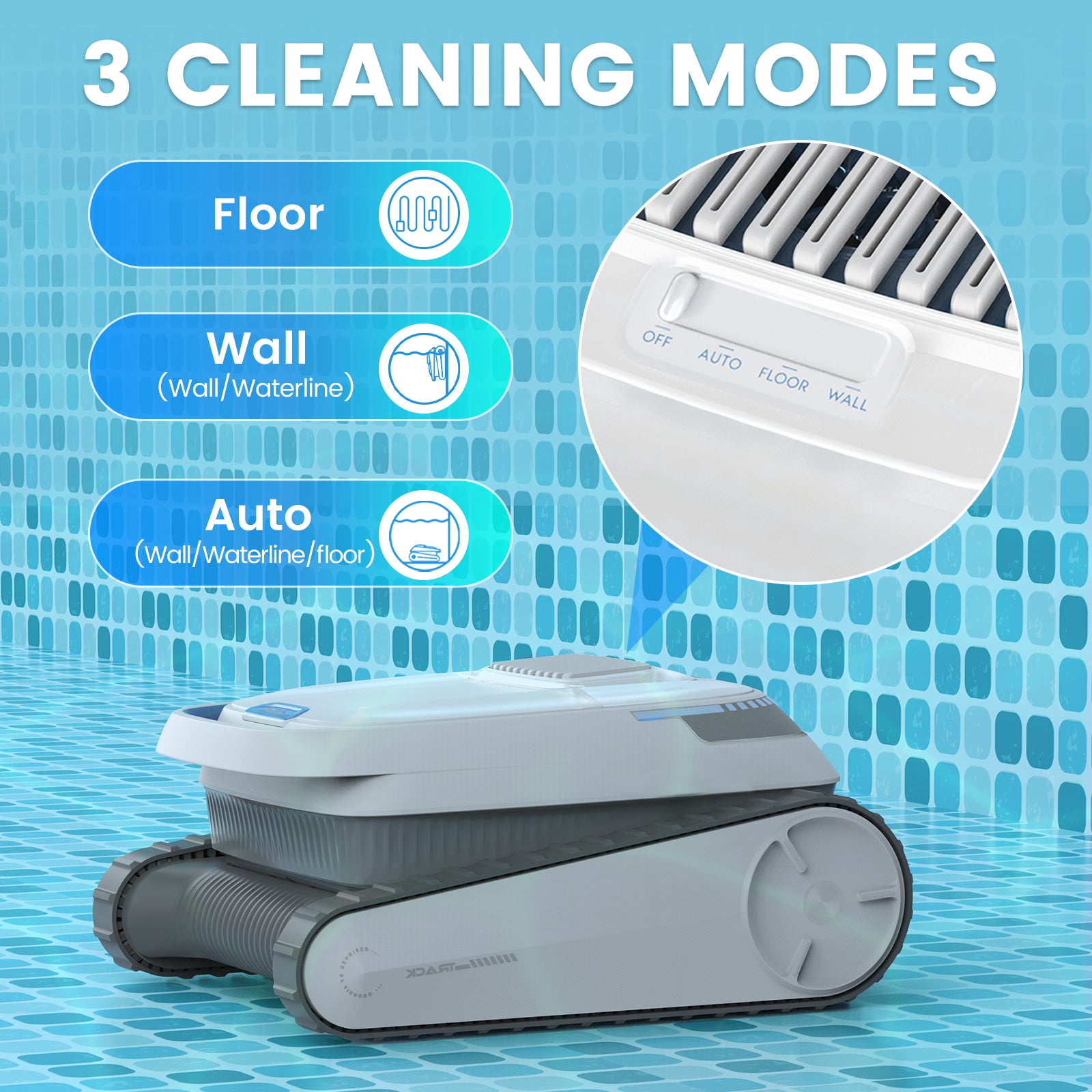 AIRROBO PC10 Cordless Robotic Pool Cleaner | 120-Min Runtime