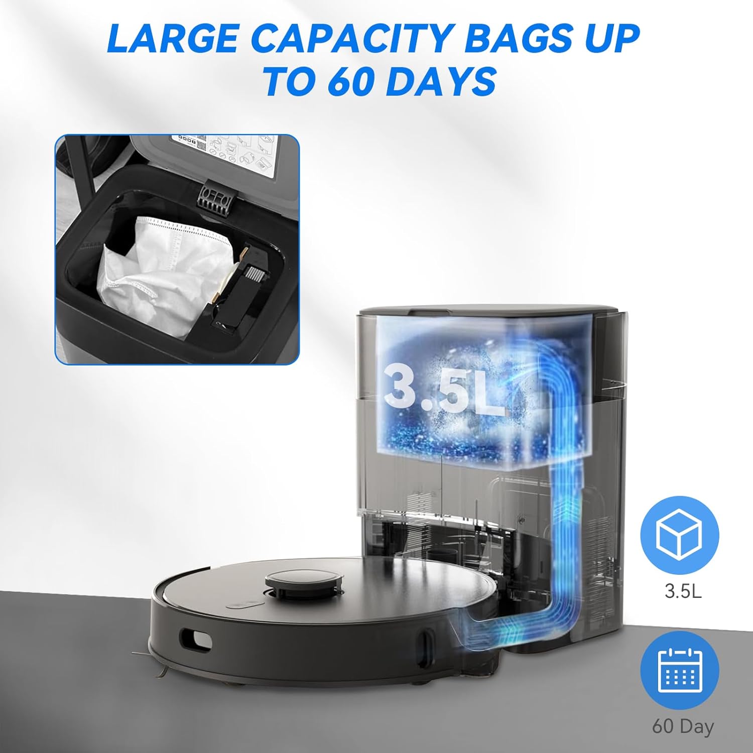 AIRROBO T30+/L60+ 6 PCS Disposable Dust Bag
