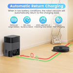 Load image into Gallery viewer, AIRROBO L40+ Robot Vacuum Cleaner and Mop Combo - 75-Day Self-Empty Bin, 240 Min Runtime, App and Voice Control
